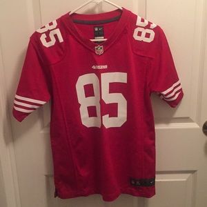NFL Nike 49ers #85 Vernon Jersey